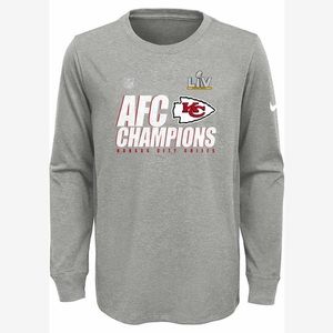 NWT KC Chiefs AFC Champions top